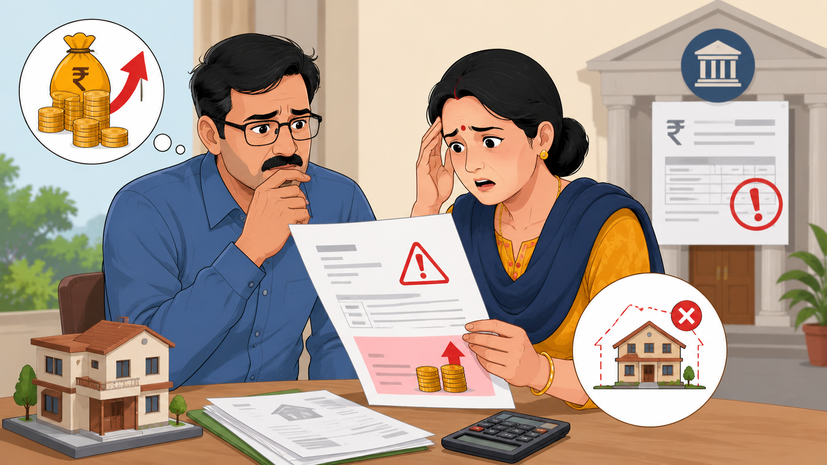 Illustration for Bank Refusing Lower Home Loan Interest Rate? Here is the Solution Illustration for Bank Refusing Lower Home Loan Interest Rate? Here is the Solution