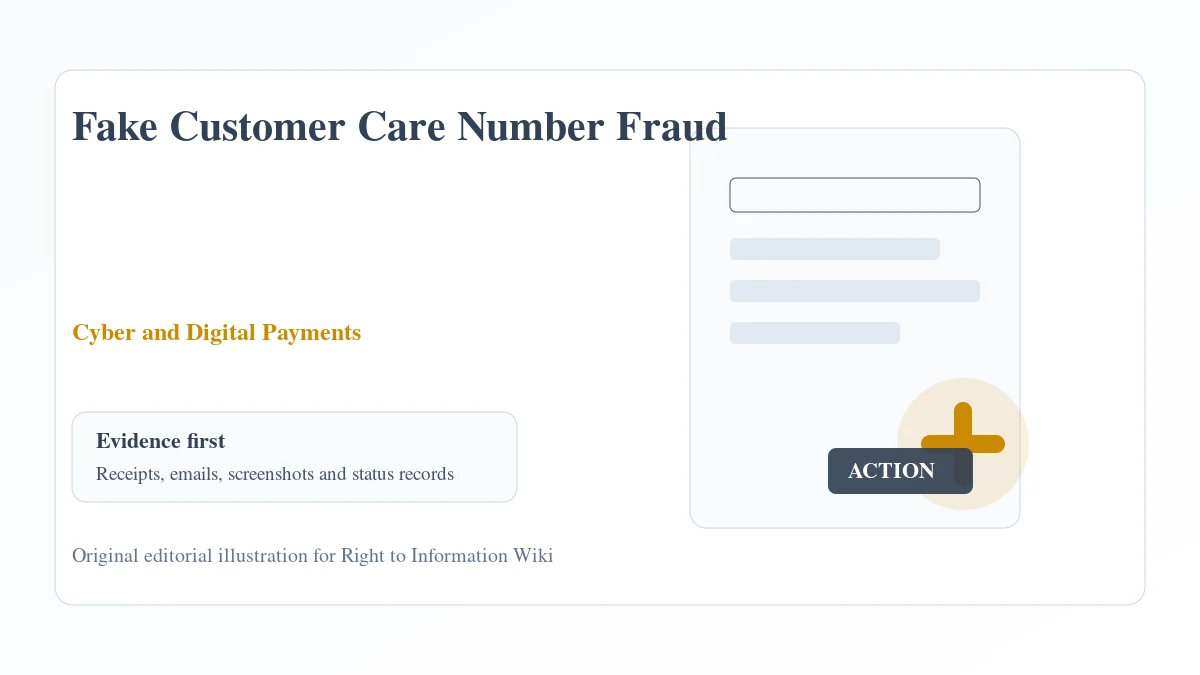 Fake Customer Care Number Fraud evidence and complaint desk Fake Customer Care Number Fraud evidence and complaint desk