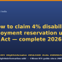claim-disability-employment-reservation-rpwd-2026.png