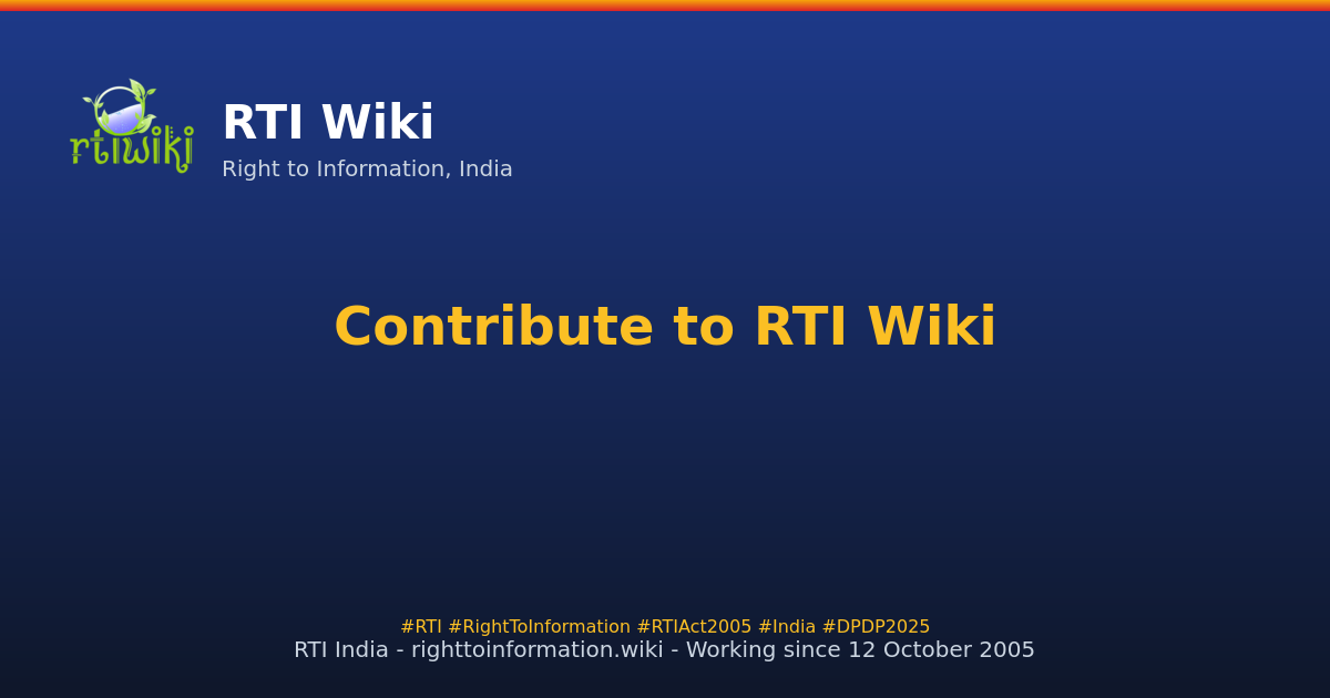contribute — RTI Wiki