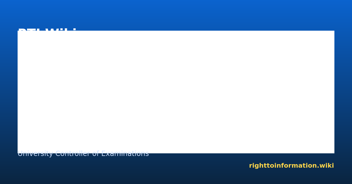 Degree Verification RTI — university confirmation, employer check (2026)