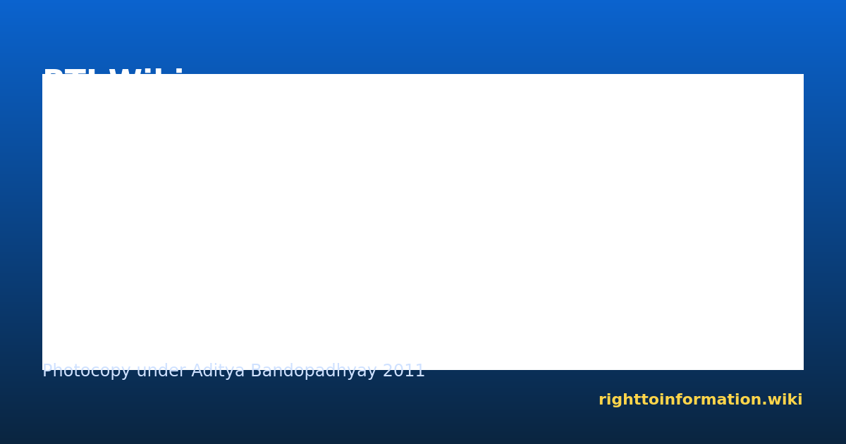 Exam Answer-Sheet RTI — get a photocopy under Aditya Bandopadhyay (2026)