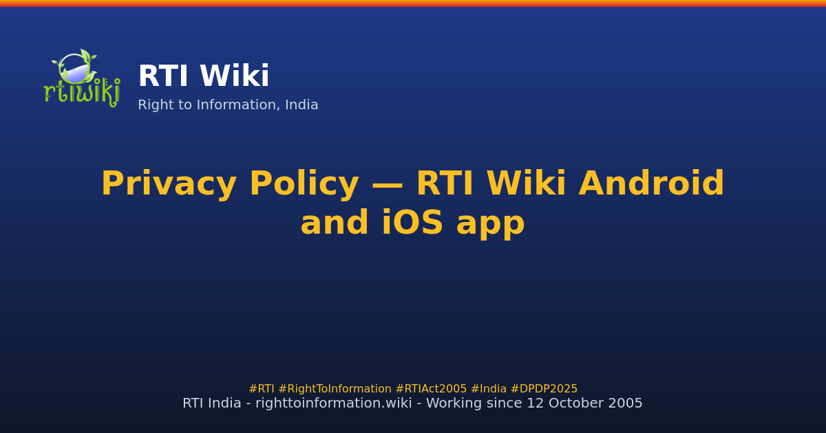 privacy-policy-app — RTI Wiki