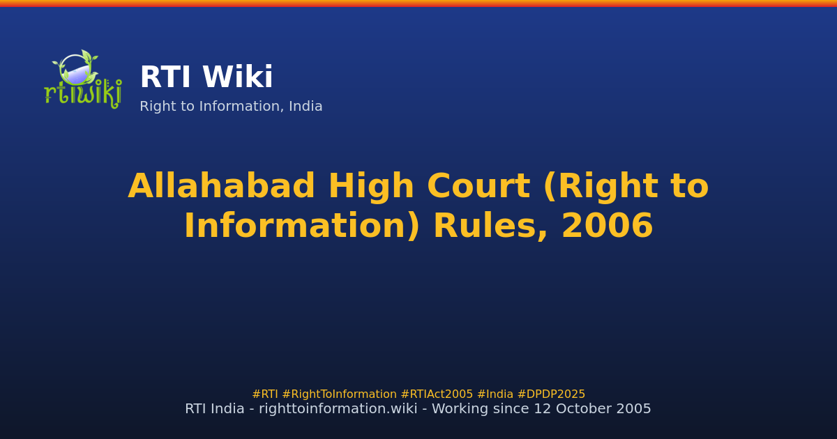 rules / up / court — RTI Wiki